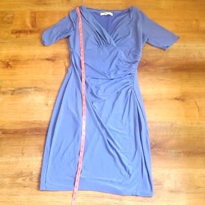 Evan Picone faux wrap dress